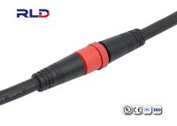 Conector exterior fêmea masculino impermeável conduzido 2 3Pin da iluminação de rua