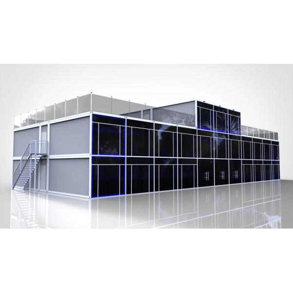OEM/ODM настраиваемый цвет контейнерного дома 3D модель дизайн для легкой сборки демонтажа