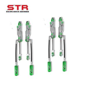 Triple Bypass 8 pulgadas de choque 18 pulgadas de choque con comp ajustable y rebote