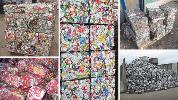 Waste Aluminum Scrap Metal Recycling Baler Aluminum Radiators Sheet Litho Recycling Balers