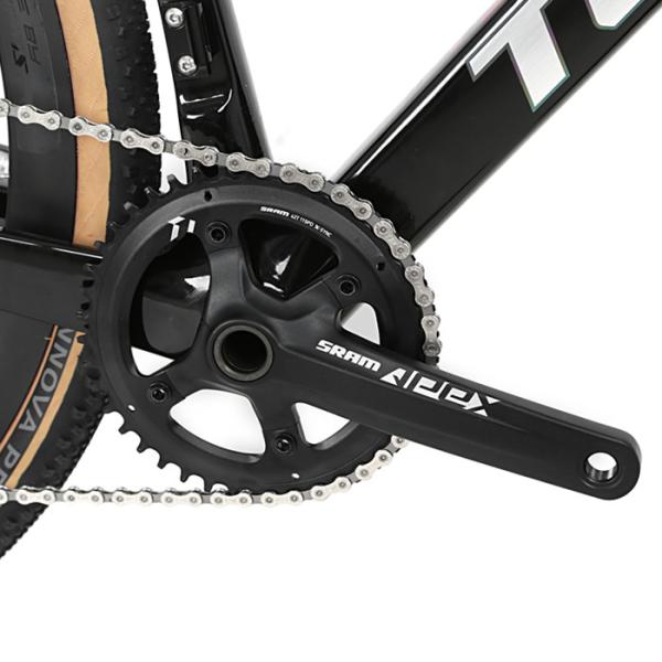 велосипед гравия волокна углерода 700x40C