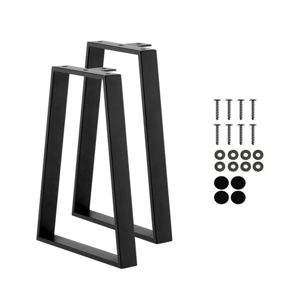 Trapezoidal Furniture Table Legs Ironwork Metal Long and Short Stools Small Coffee Table Stand Coffee Table Feet