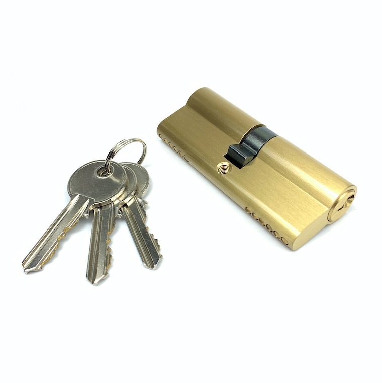 Euro Profile Double Euro Cylinder 80mm Brass Euro Cylinder