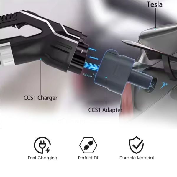 EV Charger Adapter Durable and Lightweight Supports 250kW Maximum Power Output Suitable for Various Charging Environments