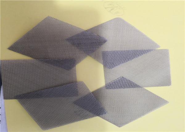 60 Micron Stainless Steel Mesh Sieve Weave Type For Plastic Extruder Machinery