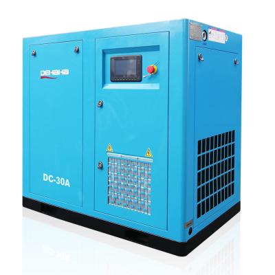 Economias de energia resistentes 30hp do compressor de ar da movimentação direta