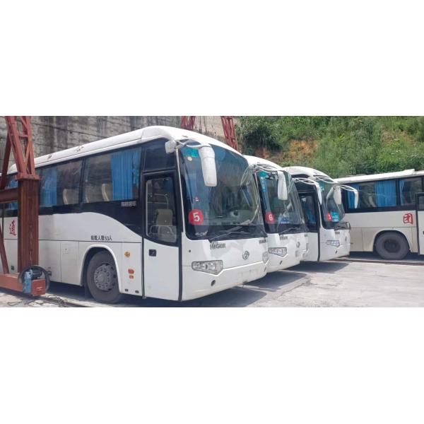 Используемое евро III двигателя 215kw Weichai более высоких мест автобуса 53 пассажиров модели KLQ6129 двигателя автобуса задних хороших заднее