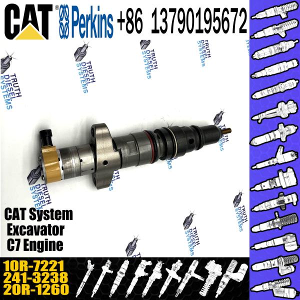 Diesel Engine Fuel Injector Excavator Accessories Diesel Motor Parts 10R-7221 10R7221 for Caterpillar CAT C7