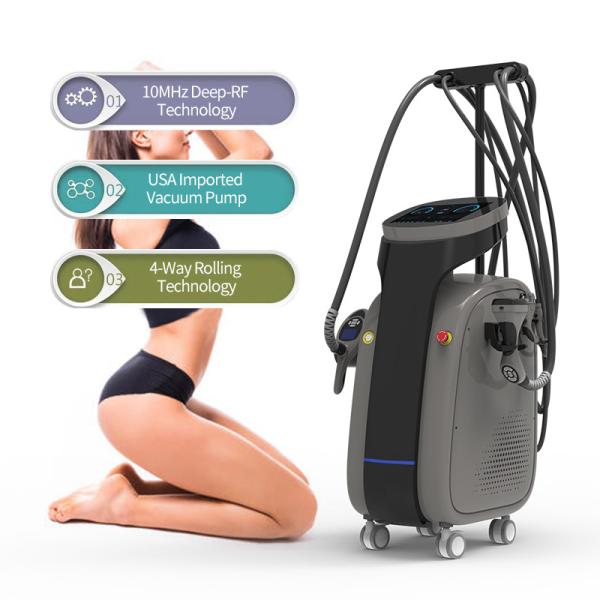 Stationary Weight Loss Vacuum Roller Slimming Machine Cavitation