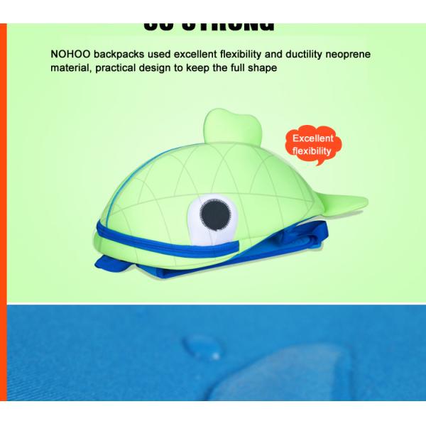 Unique Whale Animal Shaped Backpacks , Travelling Rucksack For Toddlers