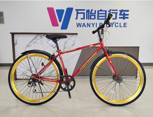 Bicicleta de estrada de alumínio 700C SHIMANO 6 velocidades