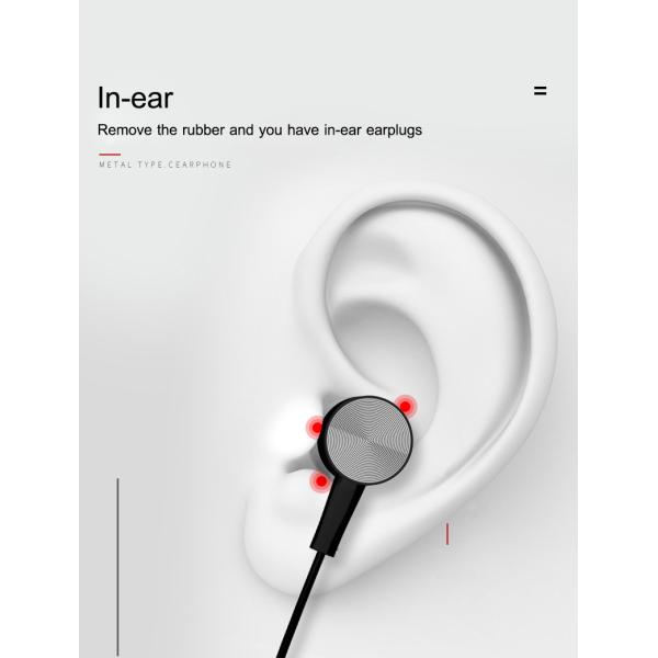Flexible Acoustic Clear Tube Microphone Two Way Radio Headset for Black Walkie Talkie