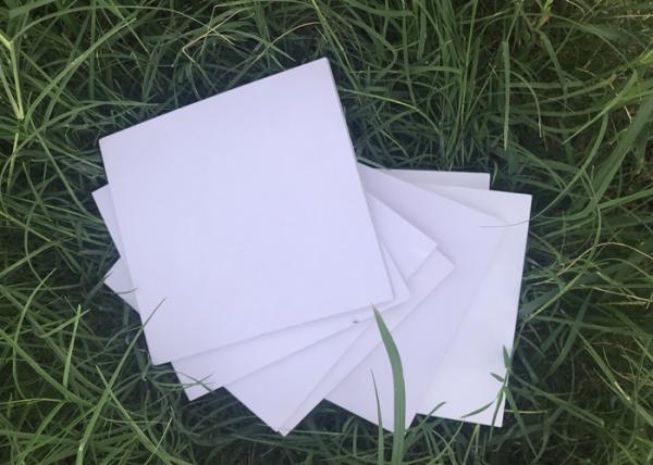 Moisture Proof White 3mm Foam Board For Outdoor Kitchen 1.22m * 2.44m * 3mm