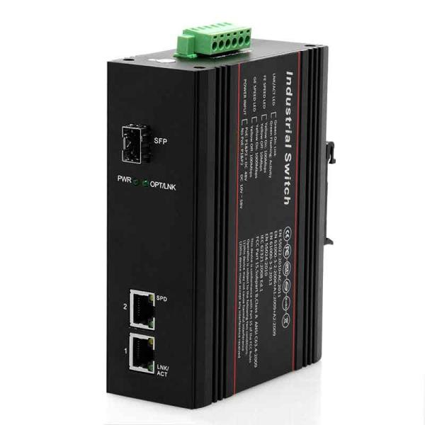3 локальной сети гигабита портов промышленных переключают 2 10М/порты РДЖ45 100М/1000М