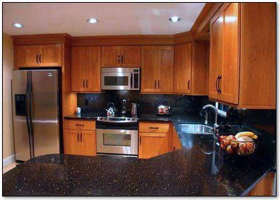 Natural star golden Black galaxy Polished Indian Black Granite stone tiles slabs