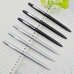 Factory hot selling and high quality plastic rubber square shape hotel pen