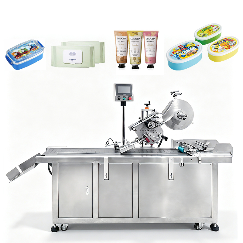 Multifunction Flat Surface Labeling Machine Automatic Box Labeling Machine for Food and Daily Necessities Flat Label Applicator