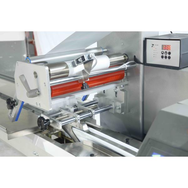 tableware honey spoon pillow packaging machine horizontal face mask biscuit bakery bread flow pack packaging machine