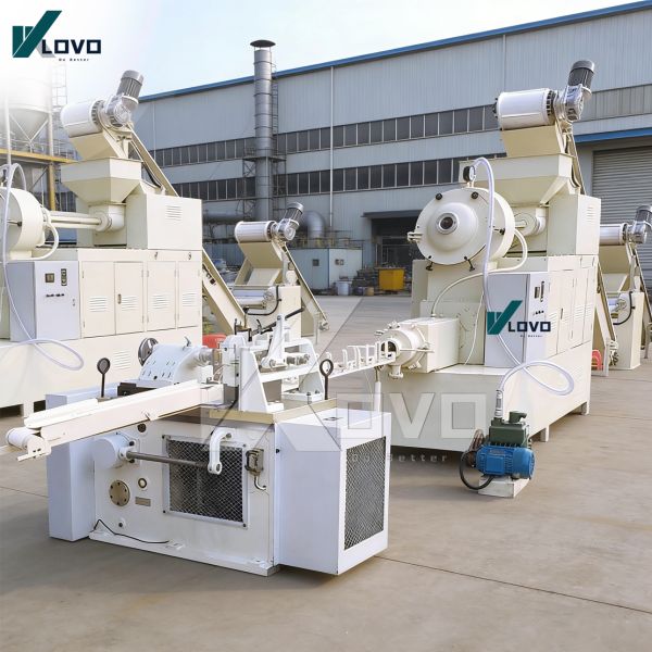 Fully Automatic Stainless Steel Soap Making Machine with 500-700 KG/H Capacity for Laundry and Toilet Soap Production