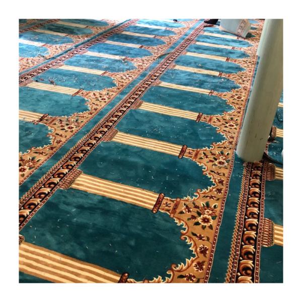 Customized Color Mosque Carpet in Traditional Design for Masjid Decoration
