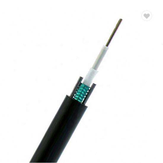 Armoured GYXTW 2 / 4 / 6 / 8 / 12 Core Single Mode Fiber Optic Cable