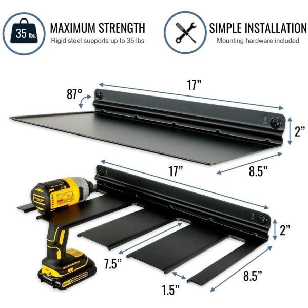 Стенные установки Ударные драйверы Хранилищный док для ванной комнаты