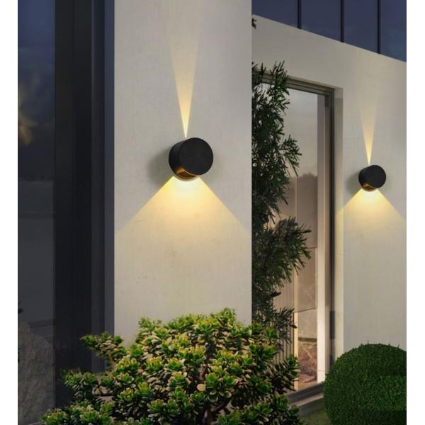 Outdoor adjustable waterproof wall lights modern simple household style exterior wall lamp spotlight balcony wall lamps