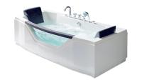 1700 x 750/900 de banheira e de chuveiro do redemoinho da extra grande combinados para pares Hydromassage