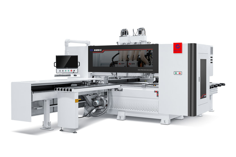 Six Sides Boring Machine with Intelligent Self-Check, Continuous Processing, and Remote Service for Efficient Wood Drilling