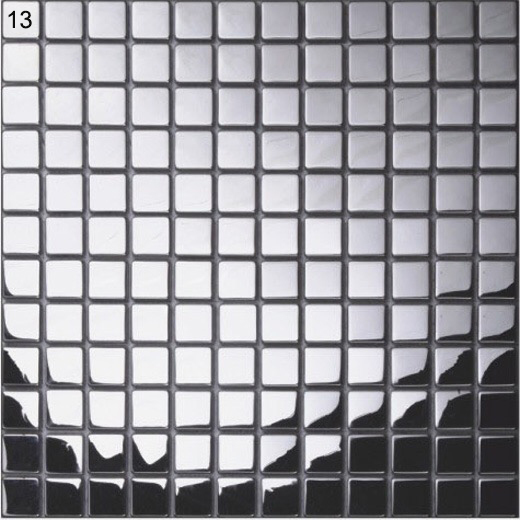 Wear-resistant Glass and Metal Swimming Pool Mosaics For Hotel
