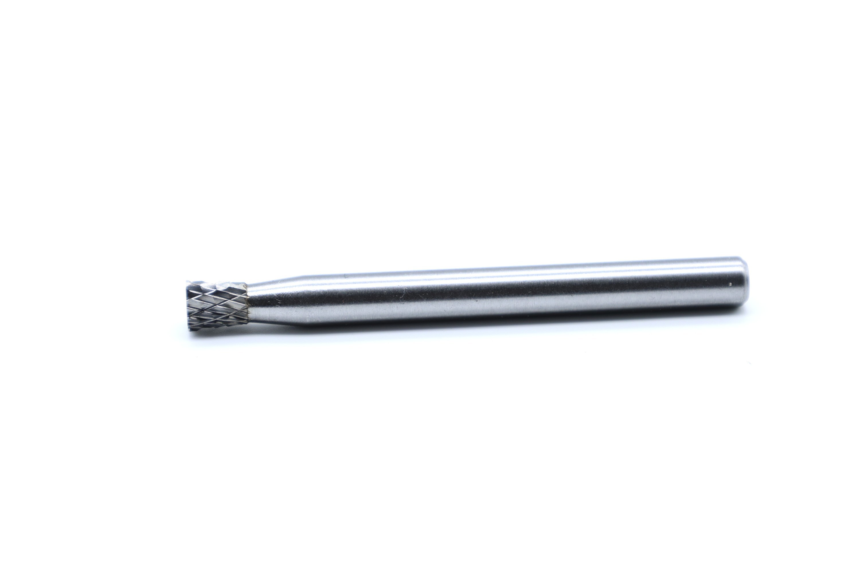 SN-1BML2 DC Inverted Cone Carbide Burr with Double Cut Design and 50mm Extended Shank for Undercutting