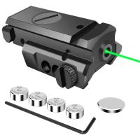 Verde de alumínio Dot Laser Sight do trilho da classe IIIA Picatinny da vista do laser de Airsoft