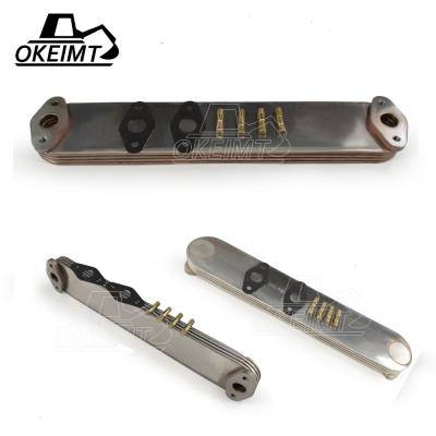 Núcleo mais fresco 6D105 de Oil Cooler da máquina escavadora do conjunto S6K 4P 34339-03100 do óleo do motor