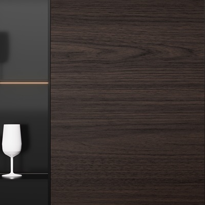 Talia Walnut Wood Grain Decor Paper for HPL, MDF and other Laminates
