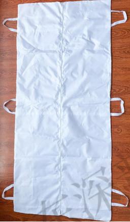 Disposable Body Bags For Dead Bodies PEVA Cadaver Bag Stretcher Combo With Side Handles