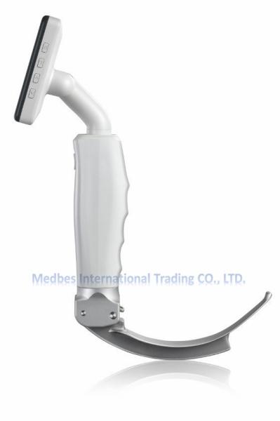 electronic digital portable reusable rigid/fiber laryngoscope infant/adult