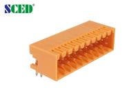 Soquetes masculinos 150V 8A 2*2P do encabeçamento Pluggable do passo 3.50mm do bloco terminal - bloco 24*2P terminal de encaixe