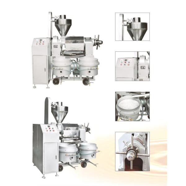 Sunflower Seed Cooking Oil Making Machine , Olive Oil Cold Press Machine Electric