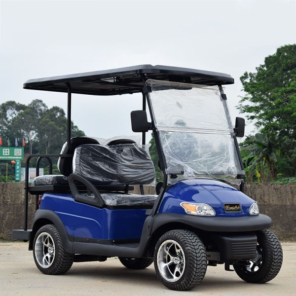 Trojan Batteried Used Electric Golf Carts 4 Seater Curtis Controller