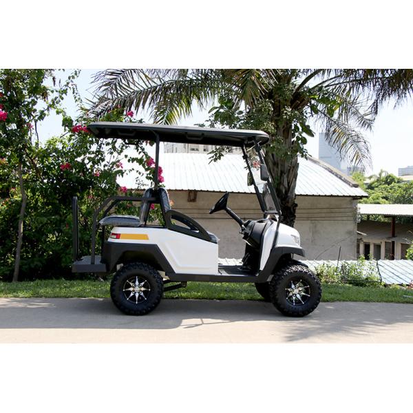 2 + 2 Carro de golf eléctrico para campo de golf, recreación fuera de la carretera con batería troyana