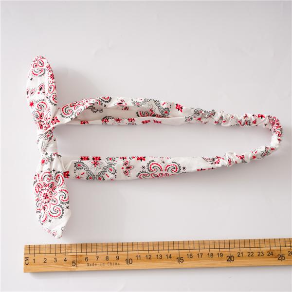 vintage hair bands Bunny Ears Headband accessories Women's elastic knot Headband hoop Autumn/Winter hair accessories