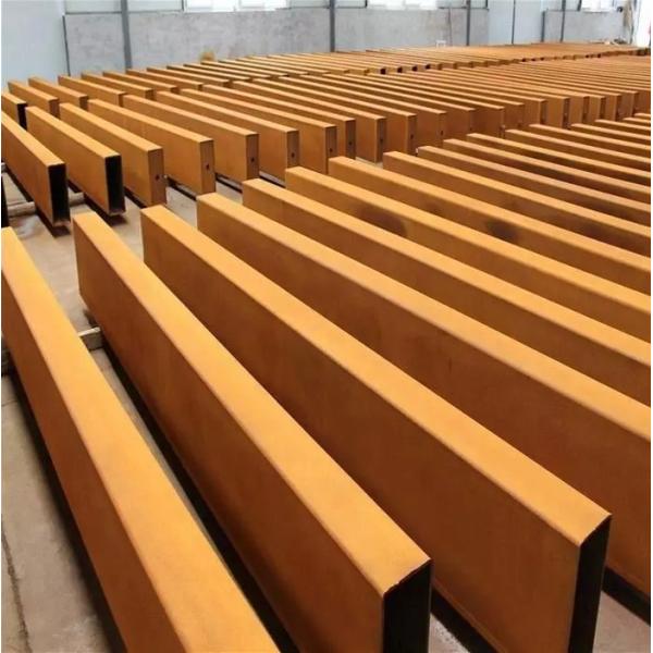 Outdoor Decorative Garden Rusted Steel Q235NH Metal Landscape Edging