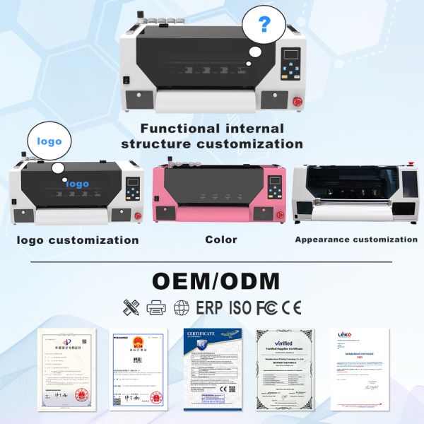 KECAI High Speed Dual XP600 Head A3 30CM DTF Printer Desktop Automatic White Ink Circulation Printing Machine for Garment