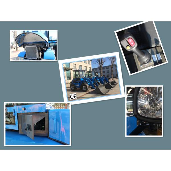 1.2 ton mini wheel loader, hydraulic joystick control small wheel loader for sale