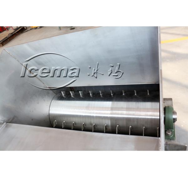 Машина 200кг/Мин дробилки льда нержавеющей стали электрическая на открытом воздухе