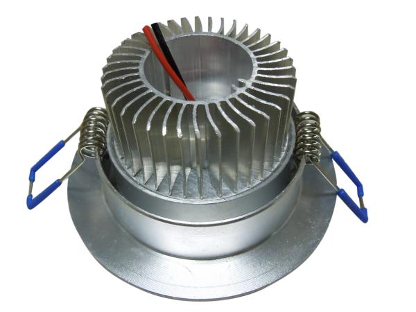 OEM Eco Friendly Epistar Low Power LED Ceiling Lamp / Downlight 3W, 85 - 265V, 50HZ