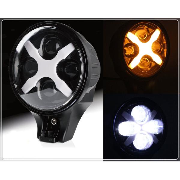 2018 New 6inch 60W Jeep headlight LED driving headlight DV 12V 24V waterproof IP68 with DRL