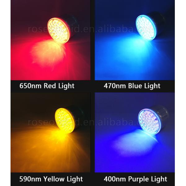 Терапия желтого света лампы 590nm терапией красного света USB 650nm ультракрасная для кожи