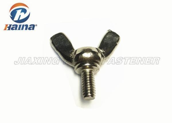 A2-70 High Quality Stainless Steel 304 Metric wing bolts With Thread