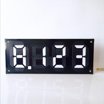 Translucent Type 88.88 Outdoor Gas Price Signs With Flip Dot Display